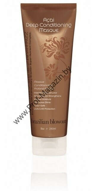 Маска для волос глубокого кондиционирования Brazilian Blowout Deep Conditioning Masque
