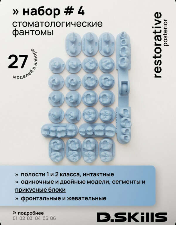 Модельки для реставраций
