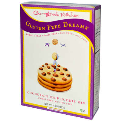 Cherrybrook Kitchen, Gluten Free Dreams, Chocolate Chip Cookie Mix, 14.1 oz (400 g)