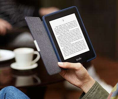 Amazon Kindle Paperwhite + Cover