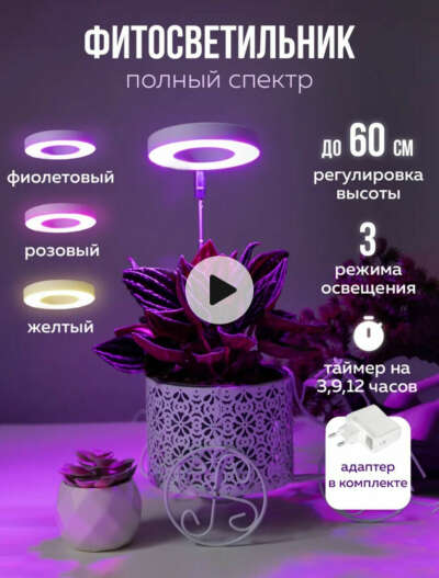 Фитолампа