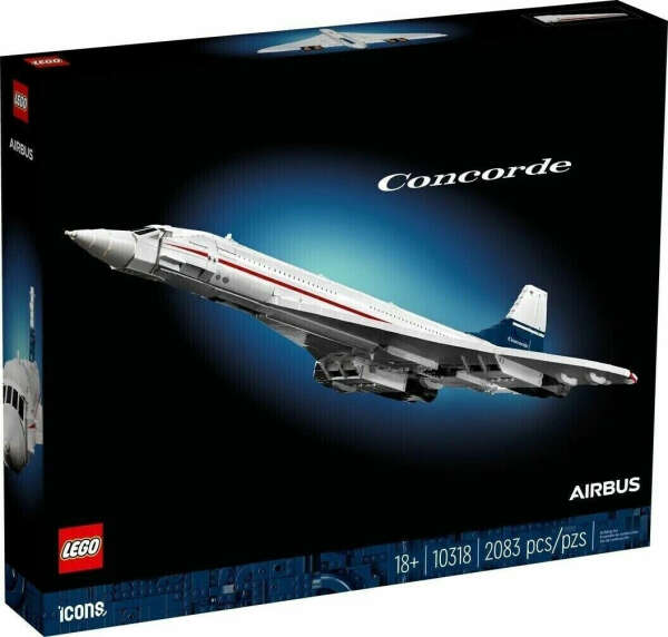 Конструктор LEGO Icons 10318 "Concorde"