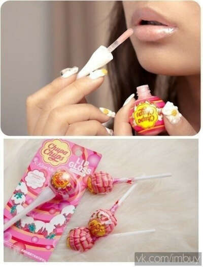 Блеск для губ chupa chups