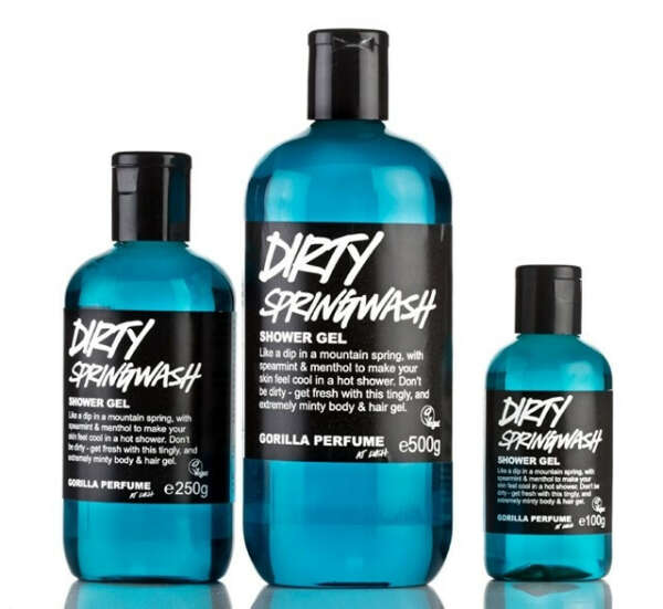 Гель для душа Dirty Springwash Lush