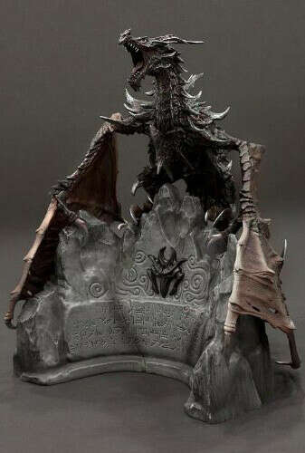 Skyrim Alduin Statue