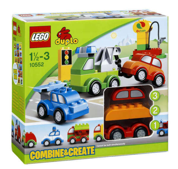 Машинки-трансформеры Lego Duplo