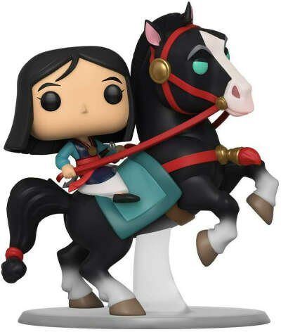 Amazon.com: Funko Pop! Rides: Mulan - Mulan On Khan, Multicolor: Toys & Games