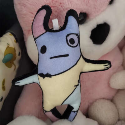 Брелок Bad Bubby Ohmnanon плюшевый на AliExpress