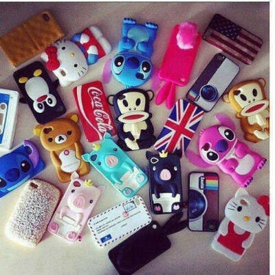 a lot of cases on my Iphone