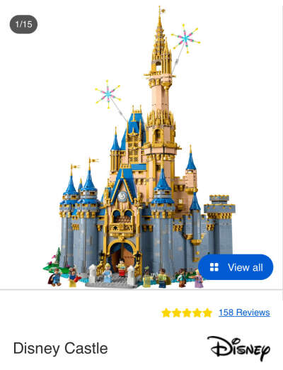 Lego Disney Castle