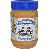 Peanut Butter & Co., White Chocolate Wonderful, Peanut Butter Blended with Sweet White Chocolate, 16 oz (454 g)