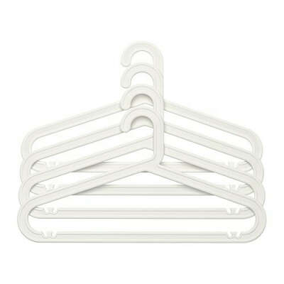 БАГИС Плечики - белый  - IKEA