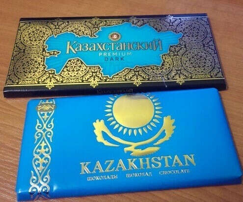 Молочный шоколад КАЗАХСТАН 100 г РАХАТ