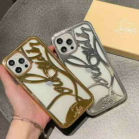 可愛い アイフォーン13プロmax スマホケース christian louboutin  ブランド 刺繍 iphone14proクリスチャン ルブタン christian louboutin  ケース