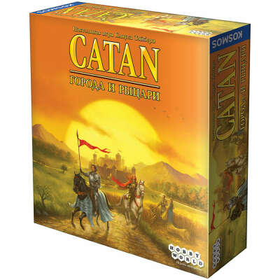 Catan: Города и рыцари | Купить настольную игру в магазинах Hobby Games