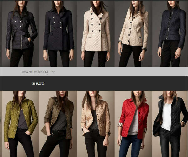 Стеганая куртка Burberry
