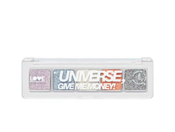 LOVE GENERATION Палетка дуохромных теней для век Universe, give me money