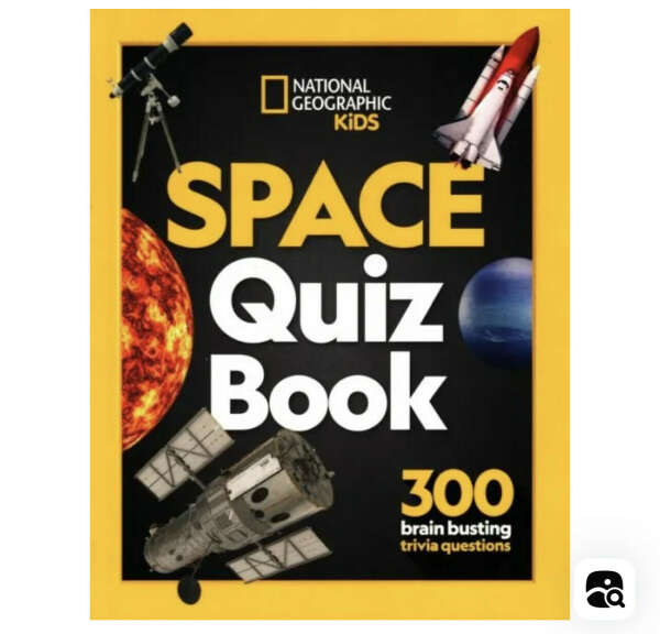 Space quiz book