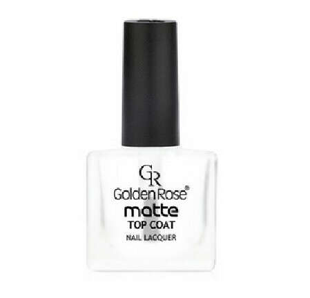 Matte Top Coat Golden Rose