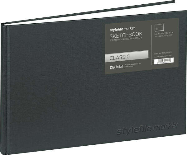 Альбом STYLEFILE CLASSIC 120г/кв.м 210х297мм 144л пейзаж