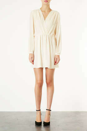 Chiffon Wrap Dress - Dresses - Clothing