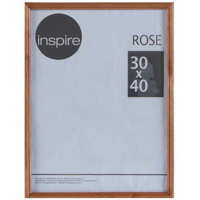 Рамка Inspire Rose 30x40 см дерево цвет светлый бук
