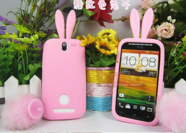 Silicon Case Bunny for HTC One