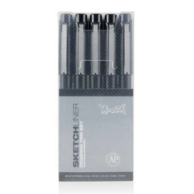 Набор ручек-линеров MONTANA SKETCHLINER 0,1 - 0,8мм (5шт.)