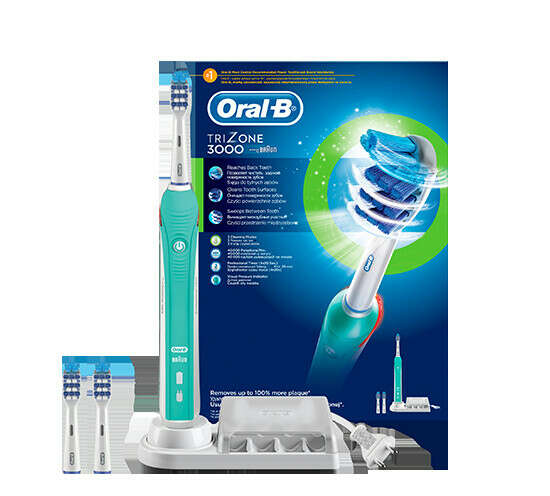 ЭЛЕКТРИЧЕСКАЯ ЗУБНАЯ ЩЕТКА ORAL-B TRIZONE 3000