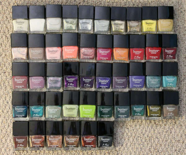 Butter London nail polish collection