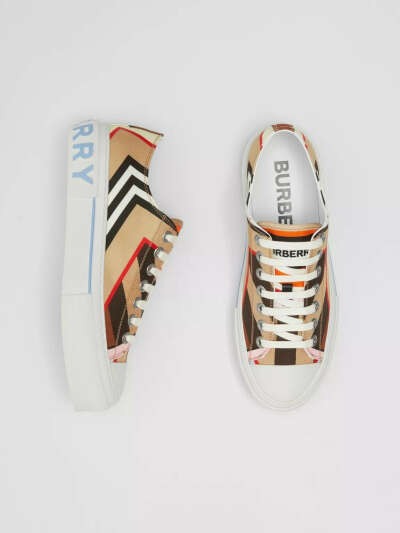 Montage Print Sneakers