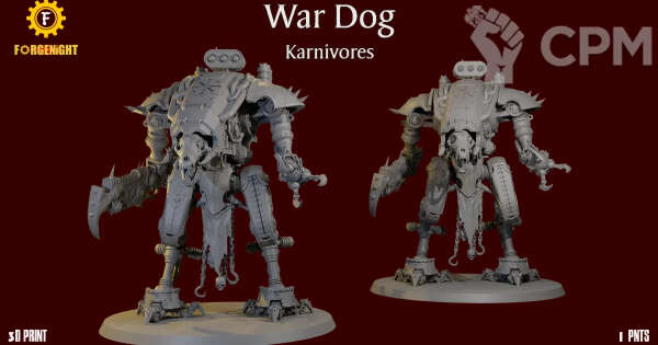 War Dog Karnivores Свободный Рынок Миниатюр