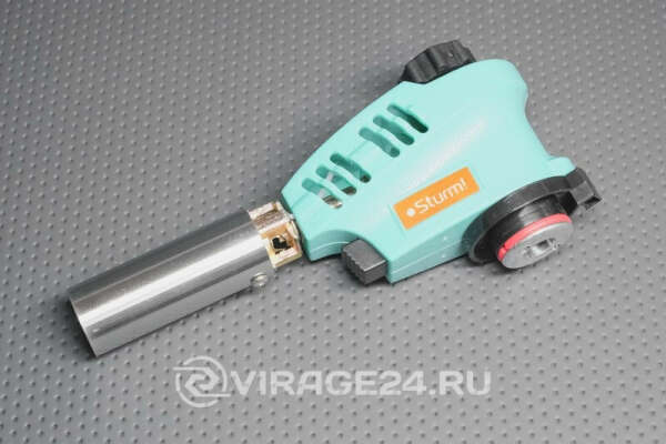 Газовая горелка с пьезоподжигом (и пару баллонов к ней)