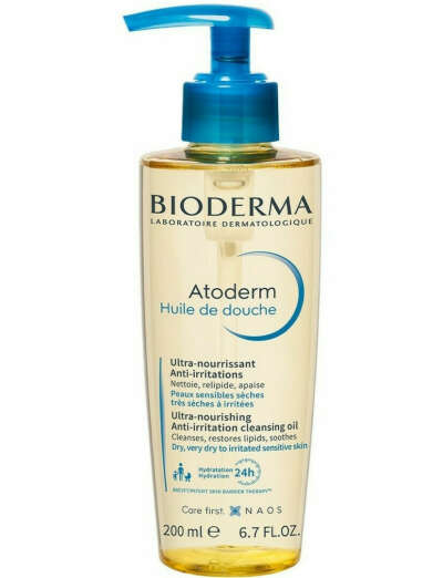 Bioderma масло для душа