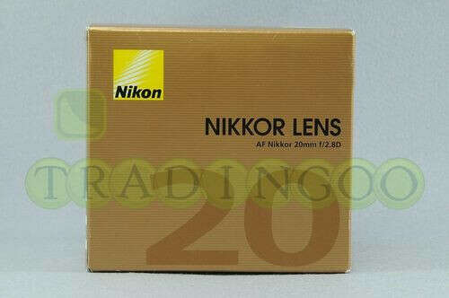 Brand New Nikon AF Nikkor 20mm f/2.8D Lens (Product Number:1913) For D7000/D600