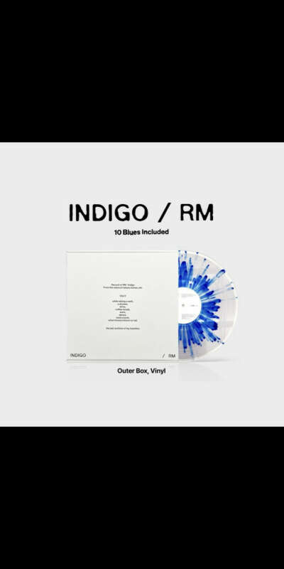 RM INDIGO VINYL