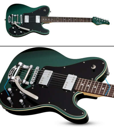 SHECTER PT Fastback II B Emerald Green