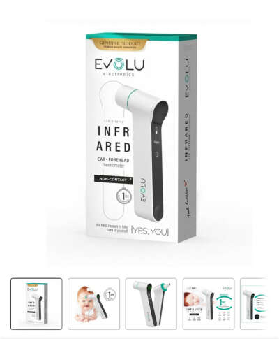 Бесконтактный термометр Evolu