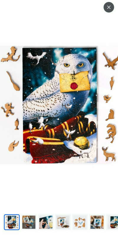 Деревянные пазлы