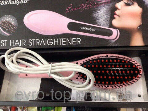 Электрическая расческа-выпрямитель FAST HAIR STRAIGHTENER NEW,                                    Киев