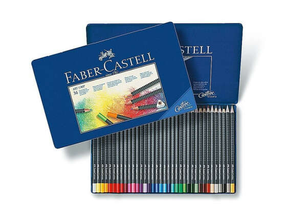 Набор цветных карандашей Faber-Castell Art Grip, набор из 36 шт.