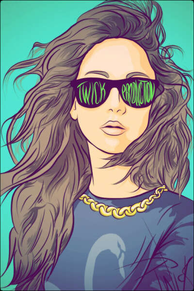 Футболка By Twick Print
