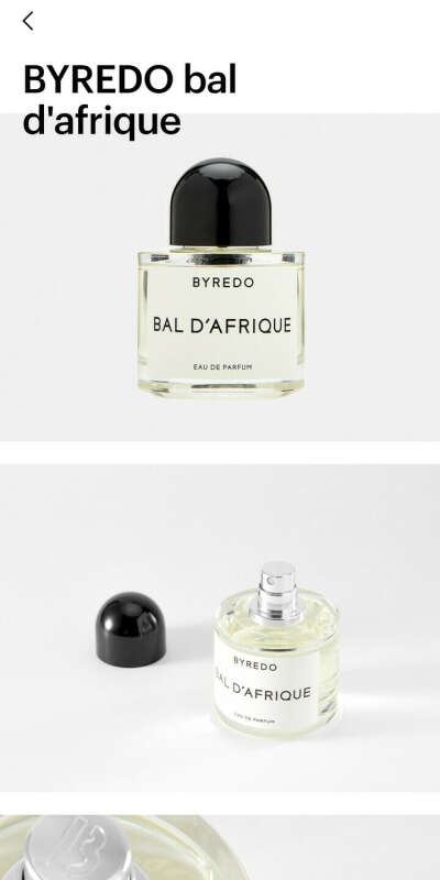 Byredo Parfums Bal D'afrique