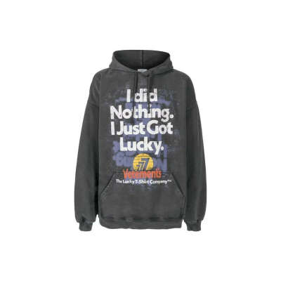 Vetements "I got lucky" hoodie