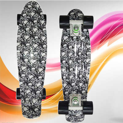 2015 бросился на пенни скейтборд Hoverboard новый взрослых сингл ювелирные четыре круглая щетка улица скейтборд многоцветной дополнительно дрейф купить на AliExpress
