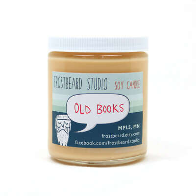 Old Books Scented Candle