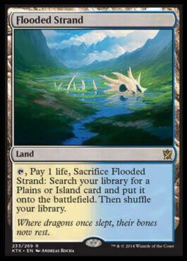 Flooded strand