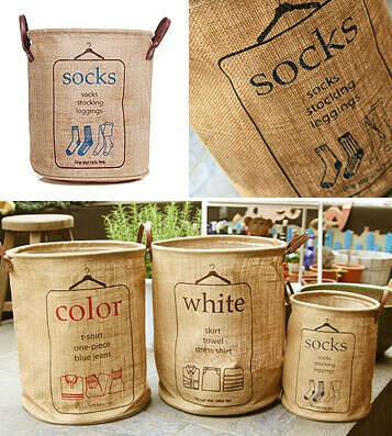 Корзина для белья Laundry Basket - Socks