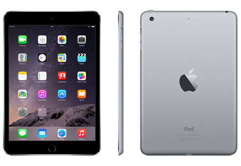 Apple iPad mini 3 Wi-Fi 64 ГБ, серый космос