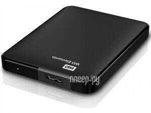 Western Digital Elements Portable 1Tb USB 3.0 WDBUZG0010BBK-EESN